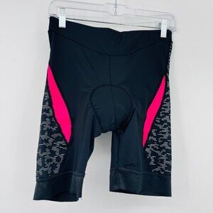 Anivivo women's cycling‎ shorts size XL padded hot pink black activewear